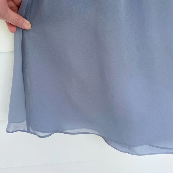 Azazie Carly Dress Dusty Blue 6 - Picture 12 of 17